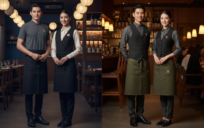 Mẫu đồng phục quán nhậu cao cấp