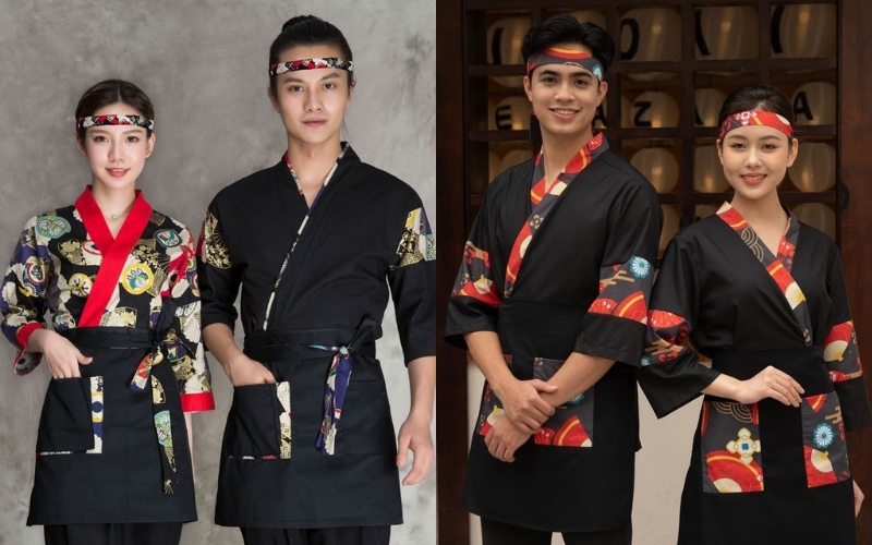 Mẫu đồng phục quán nhậu mang phong cách cổ trang đầy ấn tượng