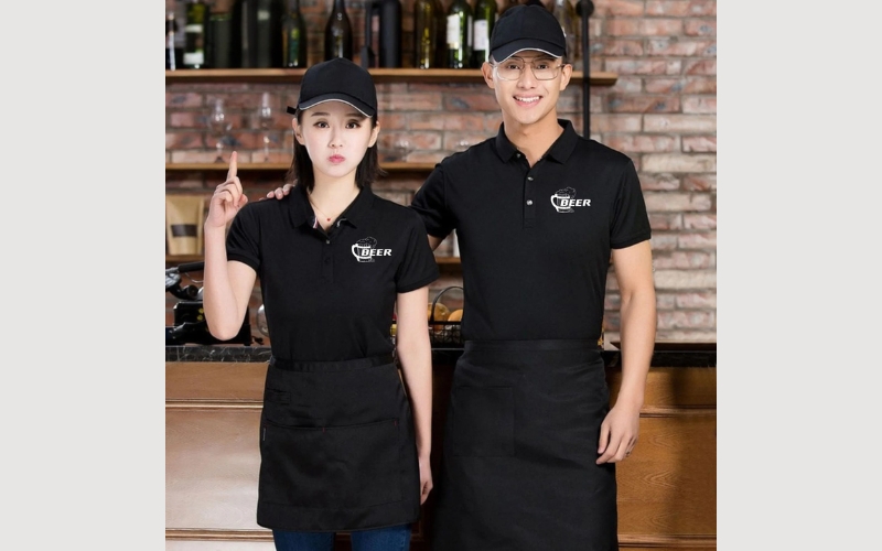 Mẫu áo polo đồng phục chuyên nghiệp cho quán nhậu