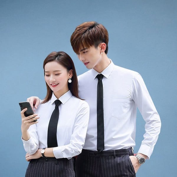 áo đồng phục trắng