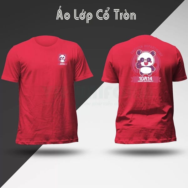 áo đồng phục màu đỏ