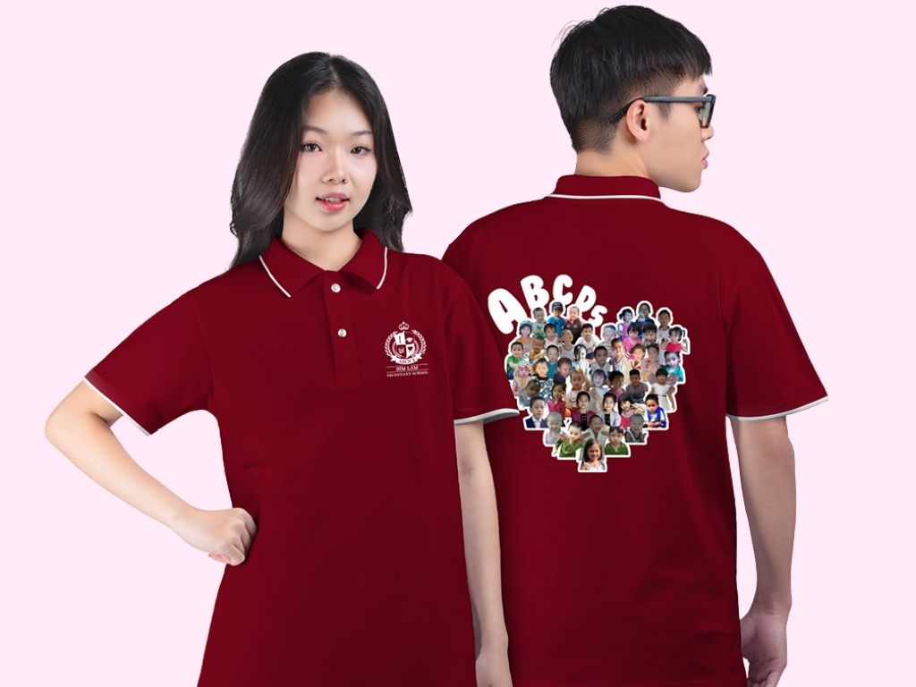 Áo polo màu đỏ đô tôn lên vẻ trang nhã và thanh lịch