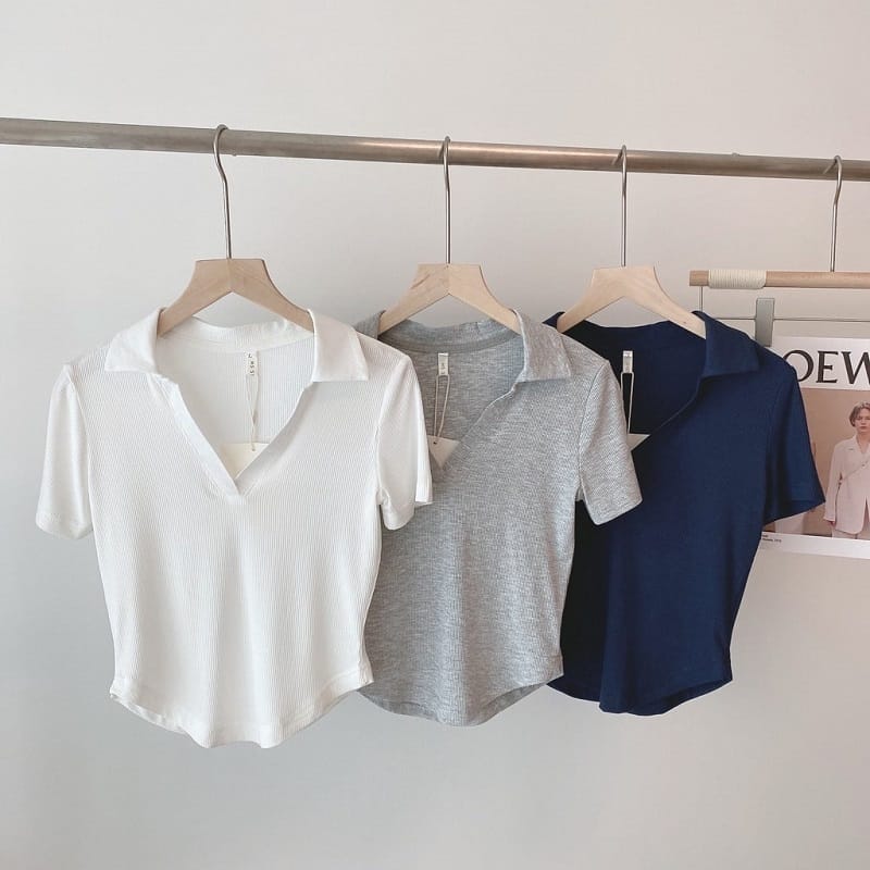 Áo Polo đồng phục cách điệu