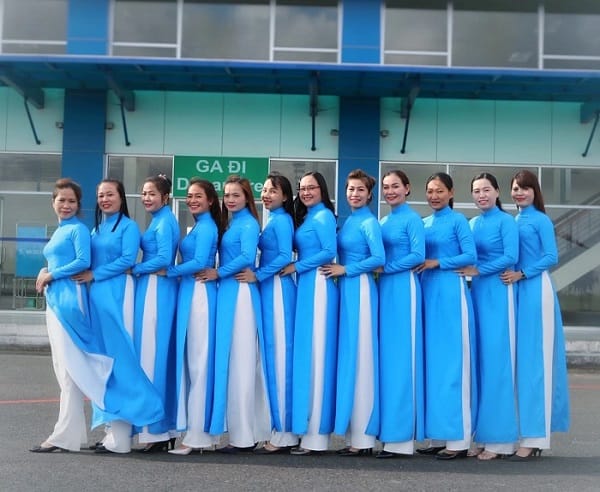 mẫu áo đồng phục nữ đẹp