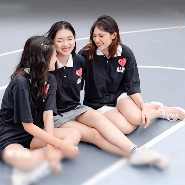 mẫu áo đồng phục nữ đẹp