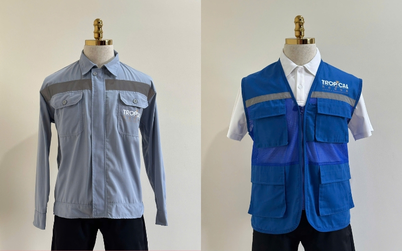 Mẫu đồng phục bảo hộ lao động do Nhất Khoa sản xuất