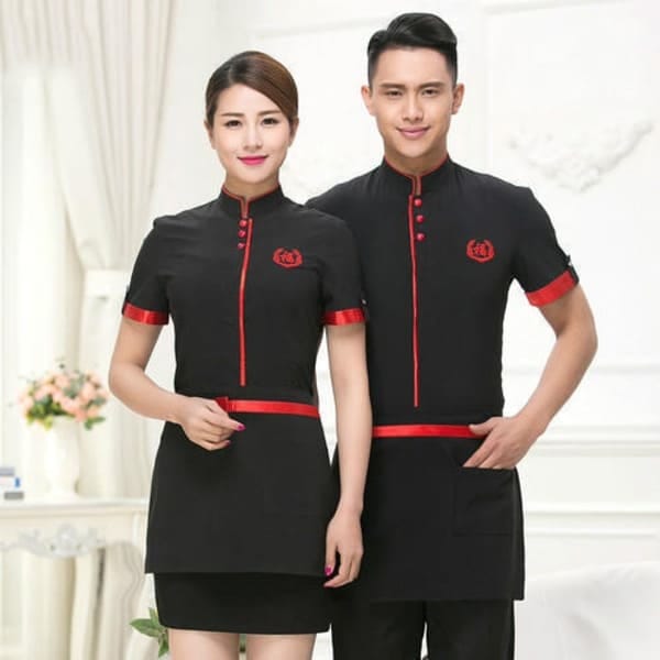 Hình ảnh in ấn là yếu tố ảnh hưởng đến giá áo đồng phục cổ trụ