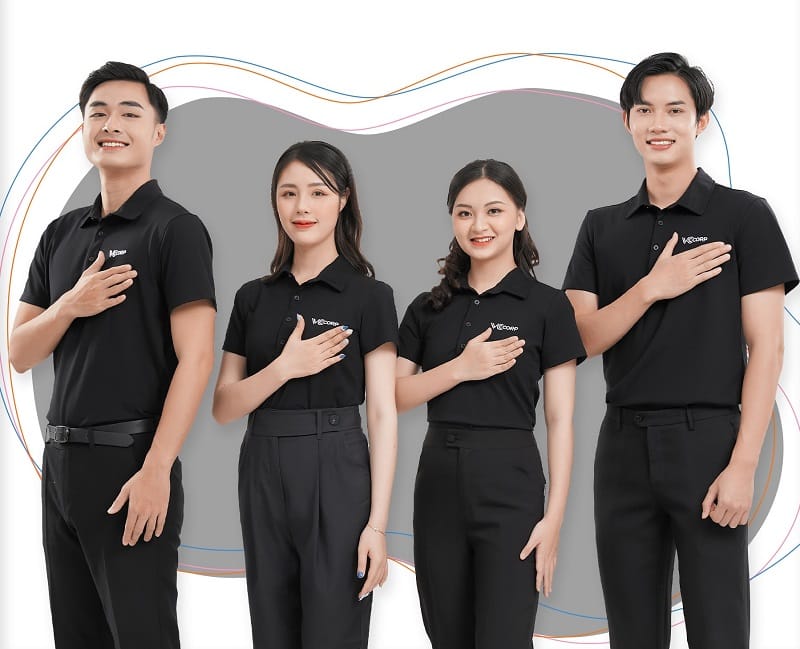 Lưu ý khi đặt may áo polo đồng phục nhân viên