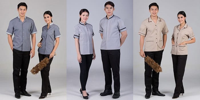 Đặc điểm của đồng phục cho nhân viên tạp vụ