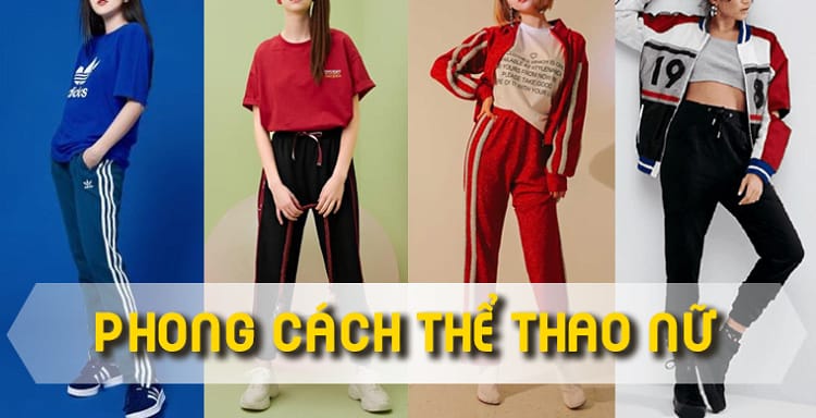 Xu hướng trang phục thể thao nữ đẹp năm nay