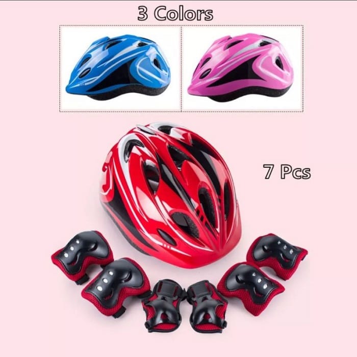 Đồ bảo hộ đi xe đạp cho bé gồm những gì?