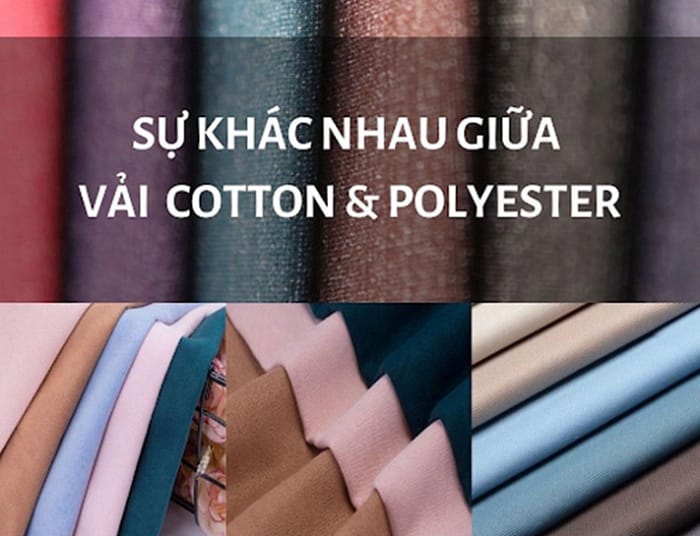 So sánh quy trình xử lý vải cotton và polyester
