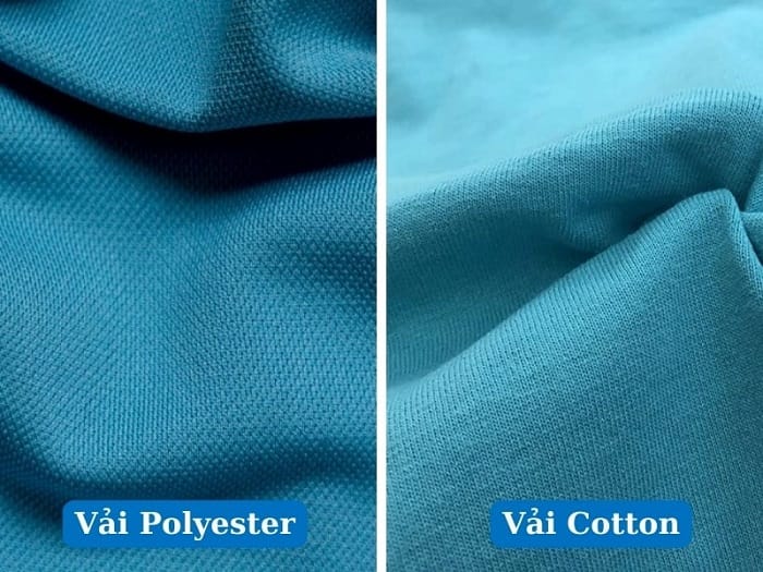 So sánh thành phần vải cotton và polyester