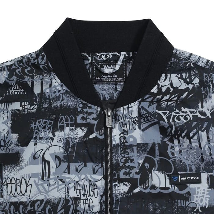 Áo khoác chất liệu vải polyester