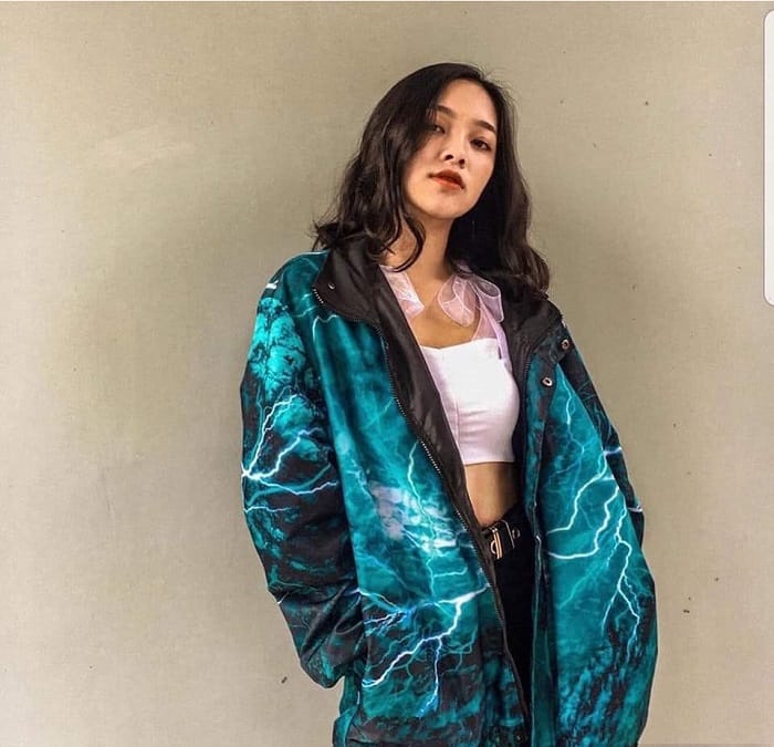 Áo khoác họa tiết