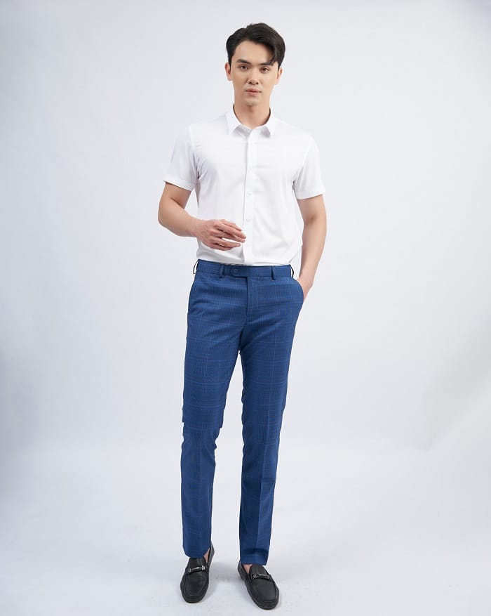 Phong cách áo sơ mi nam trắng