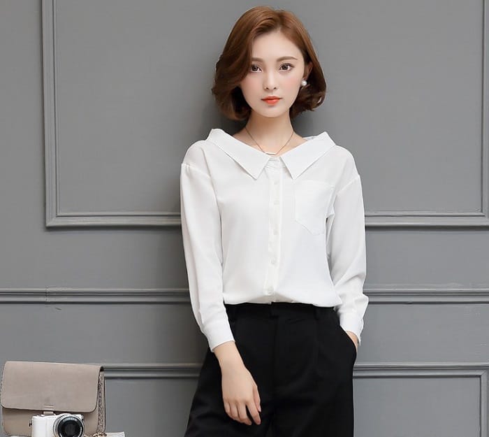 Áo sơ mi cổ thuyền