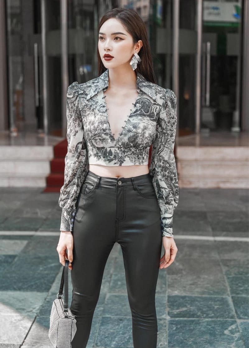 Điểm nổi bật của áo sơ mi croptop