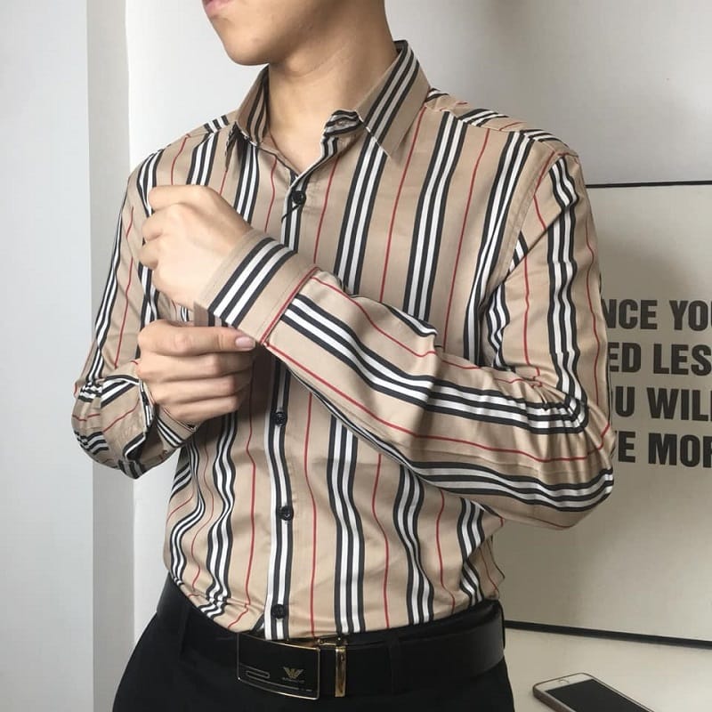 Áo sơ mi nam hàng hiệu Burberry