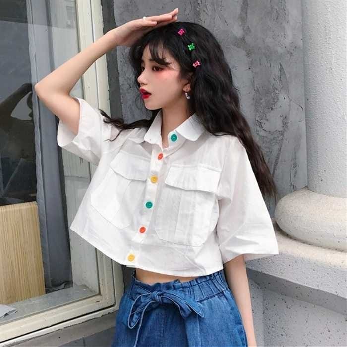 Xu hướng các kiểu áo sơ mi nữ Hàn Quốc gây bão năm nay