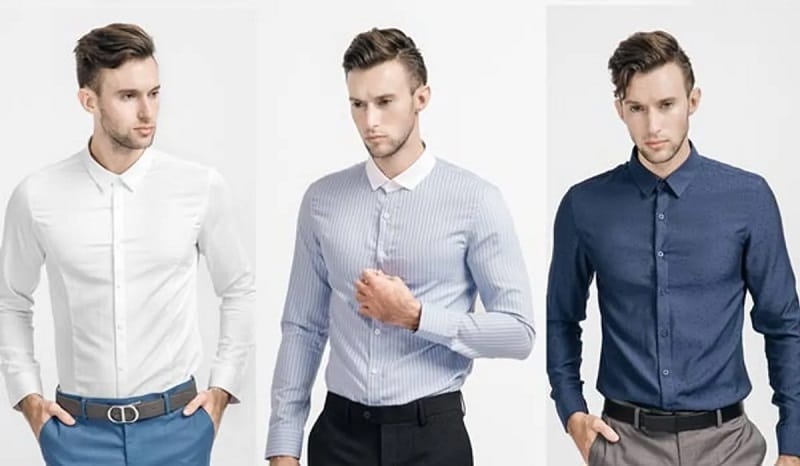 Cách chọn size áo sơ mi nam chuẩn xác