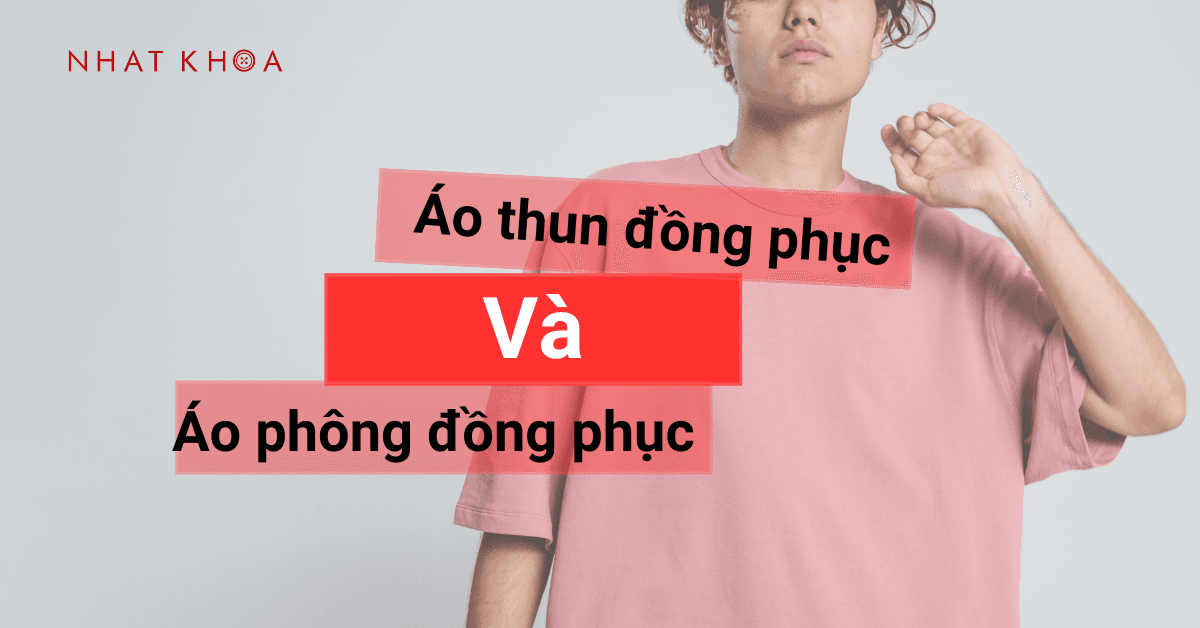 Áo thun đồng phục và áo phông đồng phục có gì khác nhau?