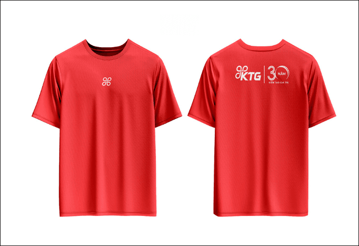 Lựa chọn màu sắc áo thun làm nổi bật logo của công ty