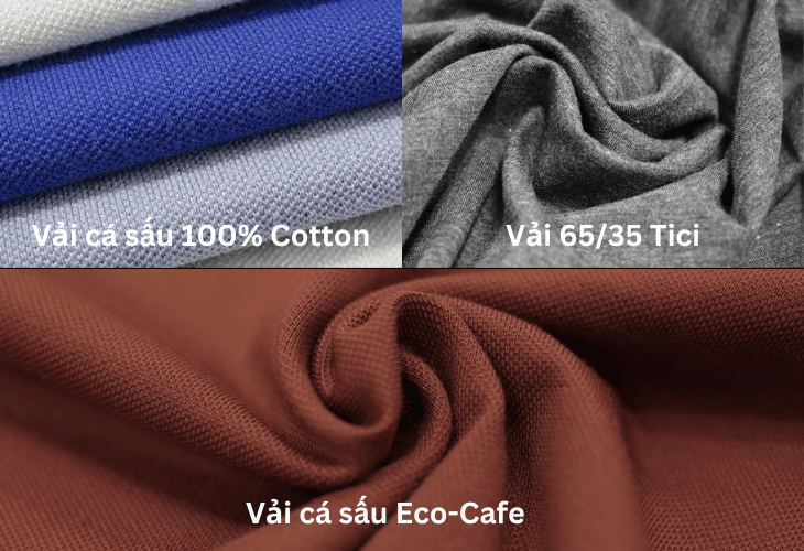 Các chất liệu vải đang được ưa chuộng để may áo thun đồng phục