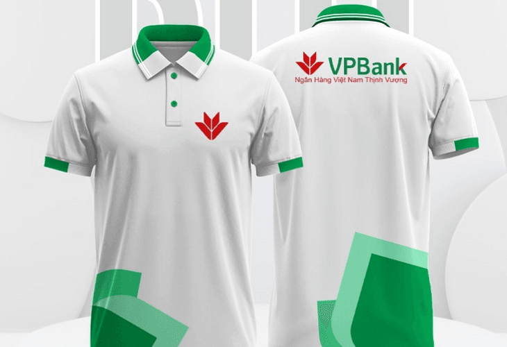 Áo thun đồng phục đang được nhiều ngân hàng lựa chọn