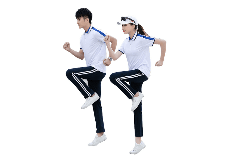 Áo thun đồng phục thể dục có cổ mang lại nhiều lợi ích cho sinh viên