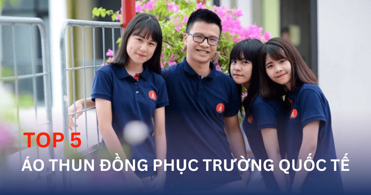 Top 5 Áo Thun Đồng Phục Có Cổ Các Trường Quốc Tế Nổi Bật Năm 2024