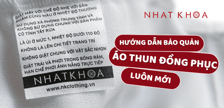 Khám phá cách bảo quản áo thun đồng phục luôn mới