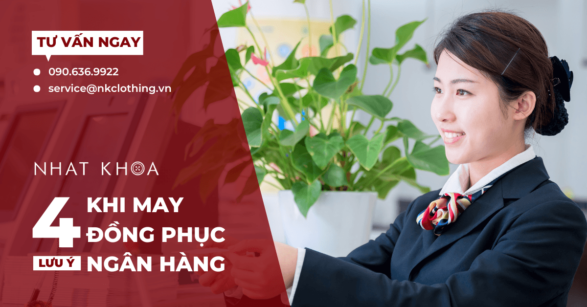4 lưu ý khi may áo thun đồng phục ngân hàng có cổ