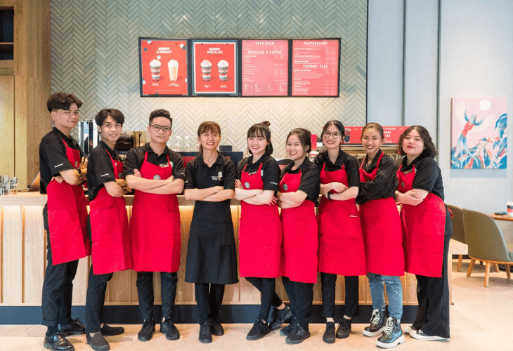 Áo thun đồng phục góp phần khẳng định giá trị thương hiệu