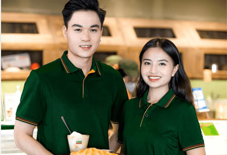 Màu sắc của áo thun đồng phục cần phù hợp với thương hiệu
