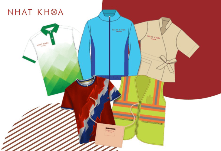 Nhất Khoa sản xuất đa dạng các loại áo đồng phục