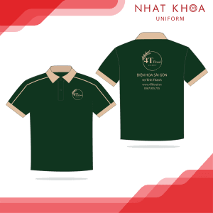 4T Floral Uniform Polo