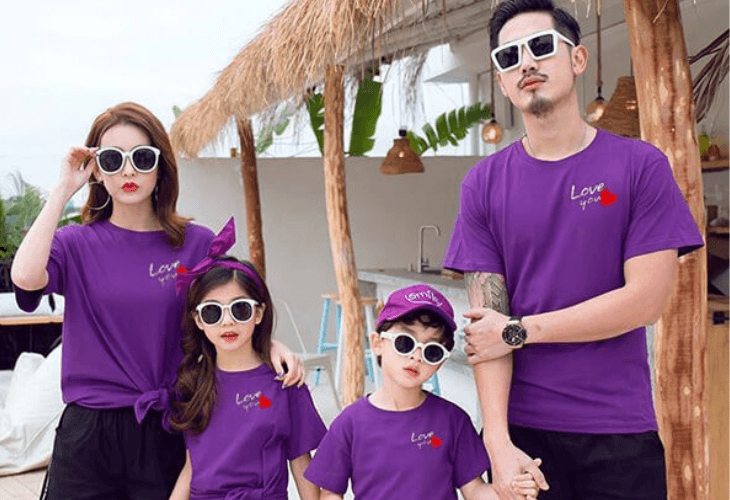 Áo đồng phục cổ tròn