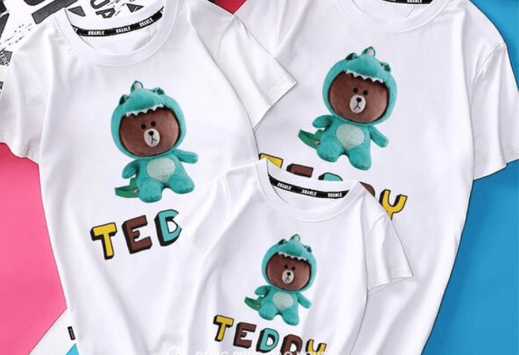 Áo đồng phục họa tiết động vật