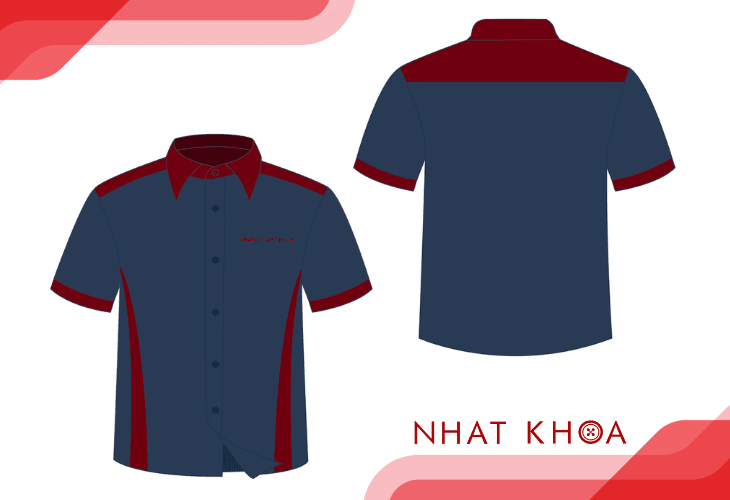 Mẫu thiết kế áo đồng phục của Nhất Khoa