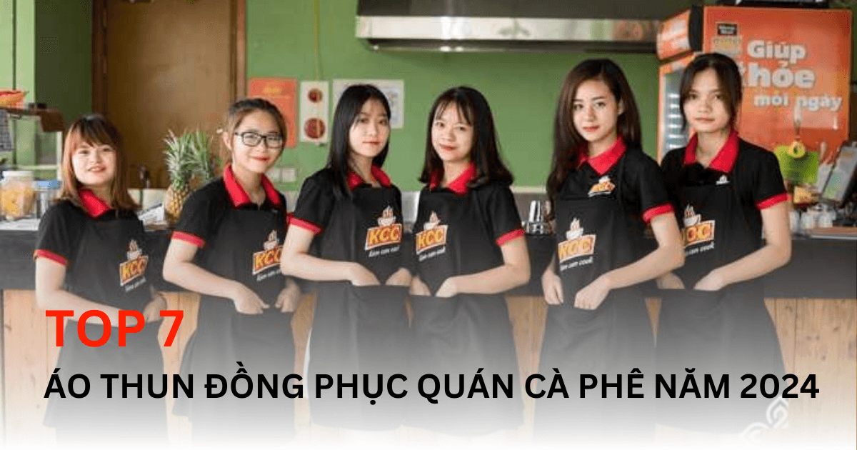 Top 7 Áo Thun Đồng Phục Có Cổ Quán Cà Phê Hot 2024