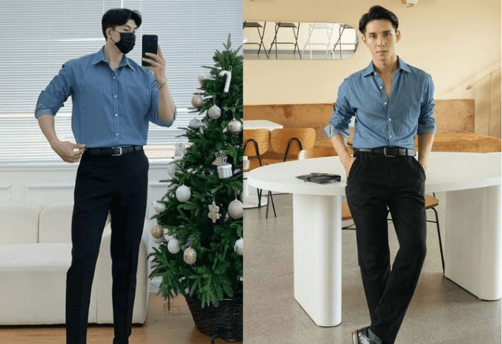 Sơ vin áo sơ mi đồng phục toàn bộ