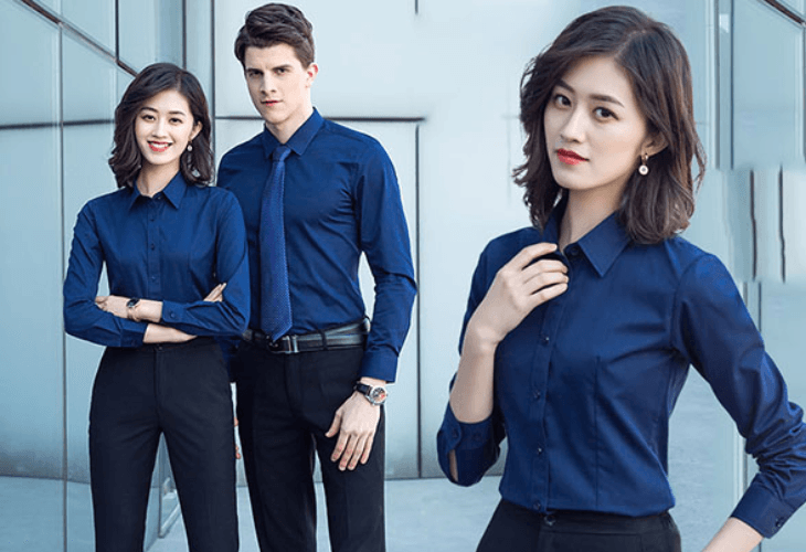 Áo sơ mi đồng phục giúp bạn có vẻ ngoài chỉn chu và chuyên nghiệp