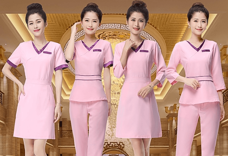 Kiểu dáng áo đồng phục phù hợp giúp nhân viên tự tin hơn