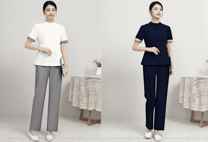 Áo đồng phục spa giúp tăng cường sự nhận diện thương hiệu