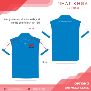 BNI Mega Stars Uniform Polo