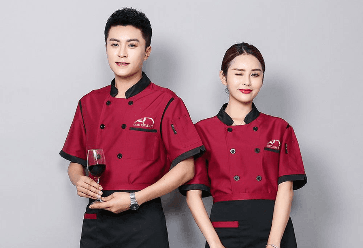 Áo đồng phục bếp đảm bảo vệ sinh cho người đầu bếp