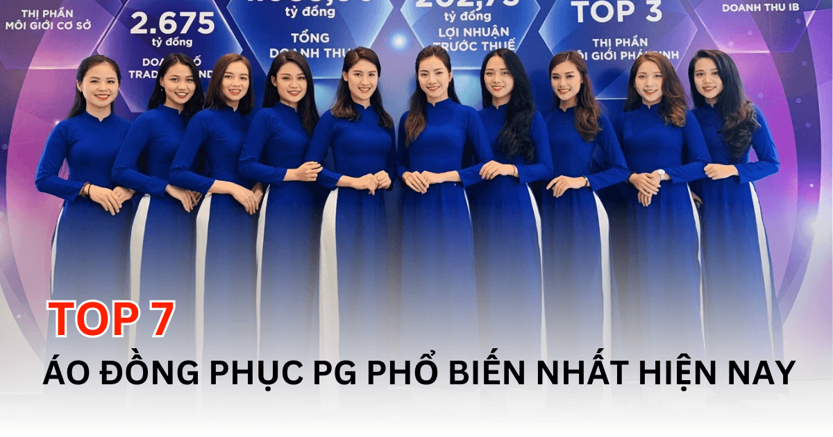 Điểm Danh 7 Mẫu Áo Đồng Phục PG Phổ Biến Nhất Hiện Nay