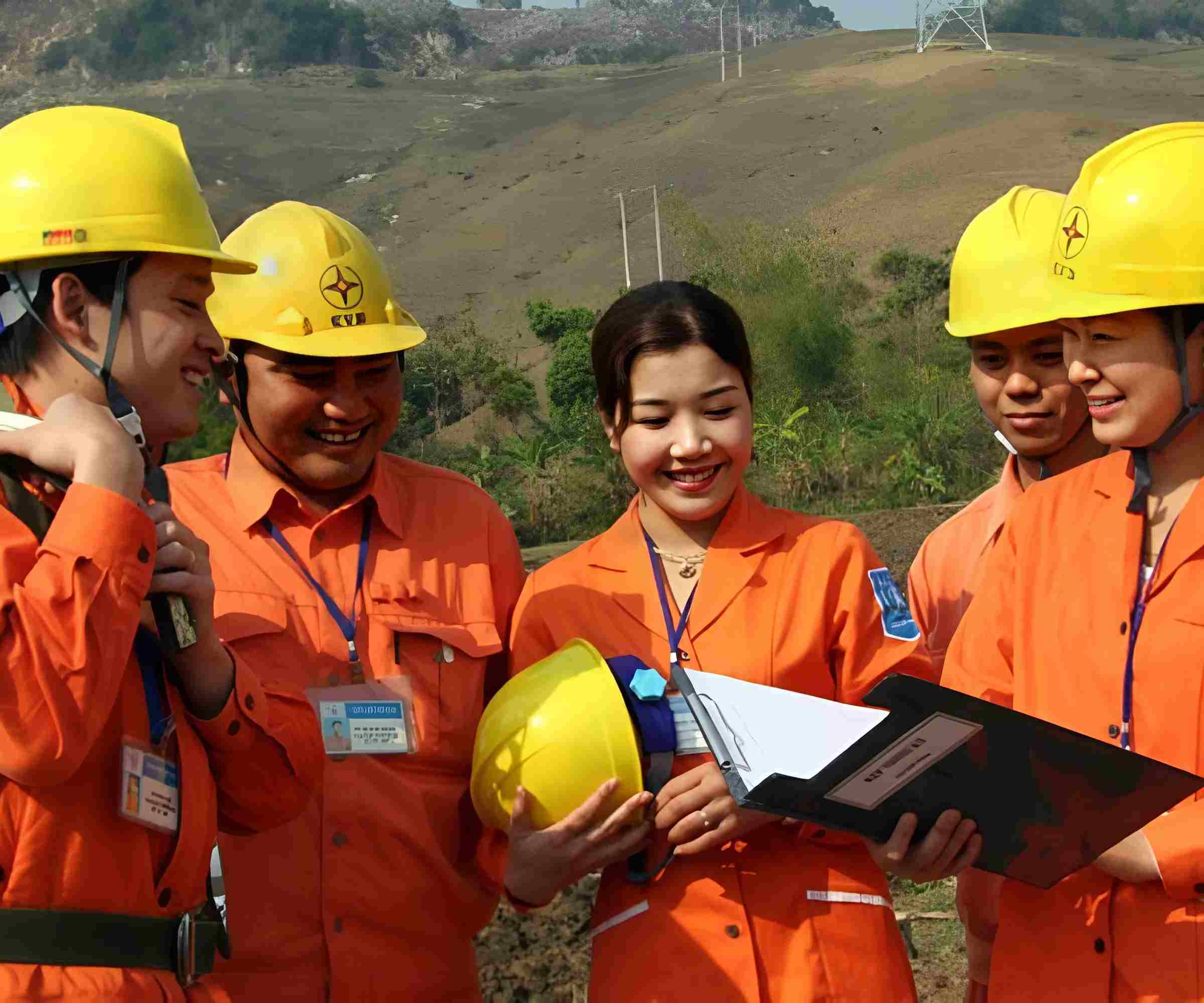 Áo đồng phục EVN đảm bảo sức khỏe cho công nhân