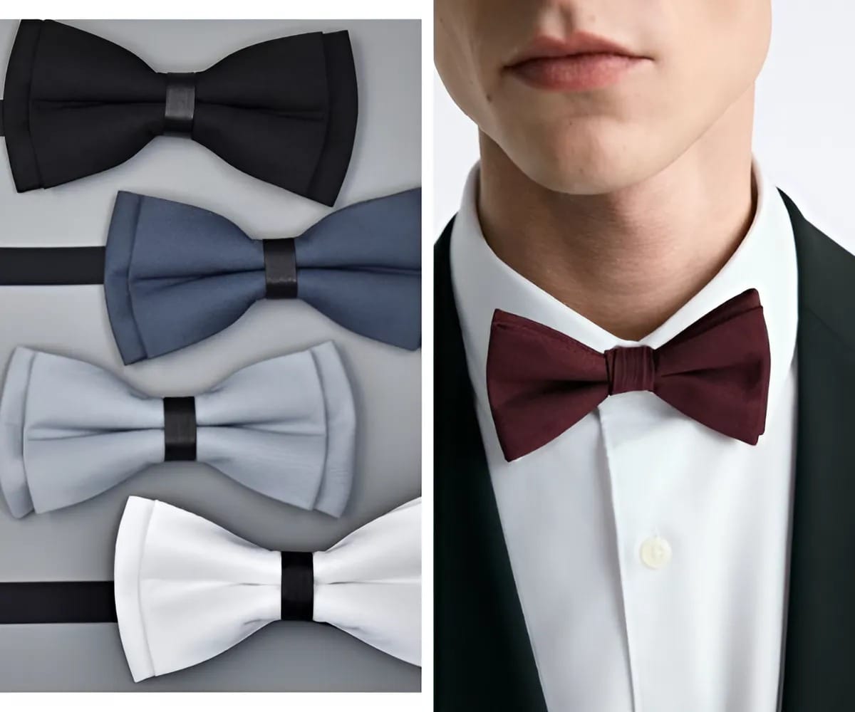 Nơ cổ phối cùng đồng phục vest nam cho những sự kiện trang trọng